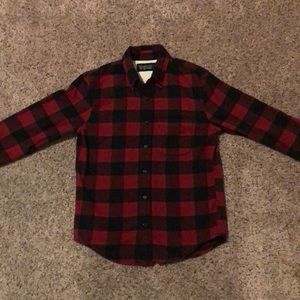 Men’s Long Sleeve Flannel Abercrombie & Fitch